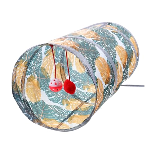 ROMISBABA Interaktiver Katzentunnel aus Strapazierfähigem Polyester Faltbar und Langlebig Komfortables Katzenzubehör für Sicheren Spielspaß und Erholsamen Rückzugsort Geeignet für Kleine ROMISBABA Interaktiver Katzentunnel aus Strapazierfähigem Polyester Faltbar und Langlebig Komfortables Katzenzubehör für Sicheren Spielspaß und Erholsamen Rückzugsort Geeignet für Kleine von ROMISBABA