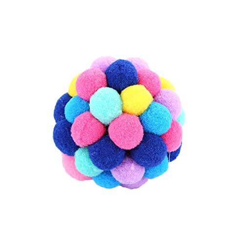 ROMISBABA Interaktives Katzenspielzeug Bälle Glöckchen Spielzeug Für Kätzchen Buntes Rasselspielzeug Aus Kunststoff Ideal Für Den Innenbereich Größe Zufällige Farbe ROMISBABA Interaktives Katzenspielzeug Bälle Glöckchen Spielzeug Für Kätzchen Buntes Rasselspielzeug Aus Kunststoff Ideal Für Den Innenbereich Größe Zufällige Farbe von ROMISBABA