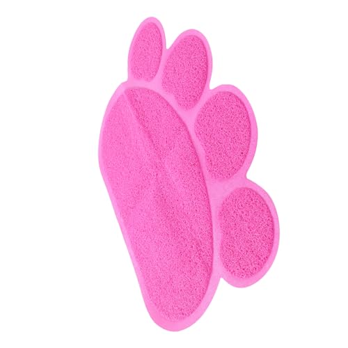 ROMISBABA Kätzchenstreu Matte mit Pfotenförmigem Design Jumbo Katzenstreu Pad rutschfeste Indoor Katzenstreu Matte Multifunktional als Katzentoiletten und Futtermatte ROMISBABA Kätzchenstreu Matte mit Pfotenförmigem Design Jumbo Katzenstreu Pad rutschfeste Indoor Katzenstreu Matte Multifunktional als Katzentoiletten und Futtermatte von ROMISBABA
