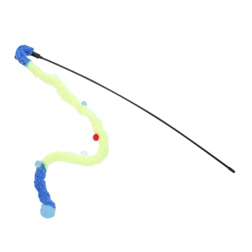 ROMISBABA Kuscheliger Ball Katzen Spielzeug Mit Interaktivem Stick Für Aktives Spielen Und Unterhaltung Für Zuhause Und Tierhandlungen Mit Klingel Für Zusätzliche Anreize ROMISBABA Kuscheliger Ball Katzen Spielzeug Mit Interaktivem Stick Für Aktives Spielen Und Unterhaltung Für Zuhause Und Tierhandlungen Mit Klingel Für Zusätzliche Anreize von ROMISBABA
