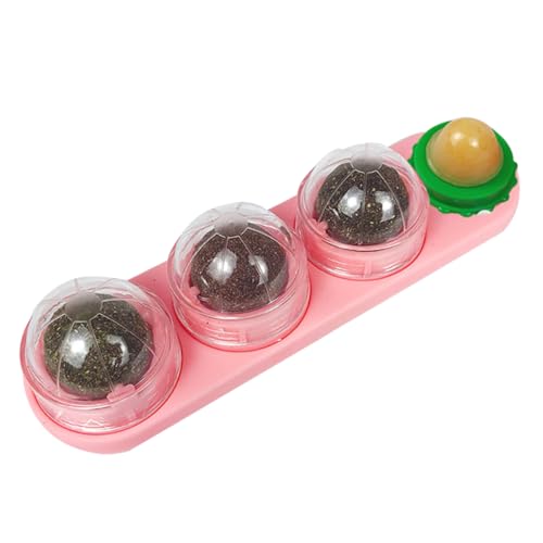 ROMISBABA Katze-Minze-Kugeln Katzenzucker kneifen Kauspielzeug Katzenminze für Katze Katzenminze Plüsch Katzenminze-Ball Rosa ROMISBABA Katze-Minze-Kugeln Katzenzucker kneifen Kauspielzeug Katzenminze für Katze Katzenminze Plüsch Katzenminze-Ball Rosa von ROMISBABA