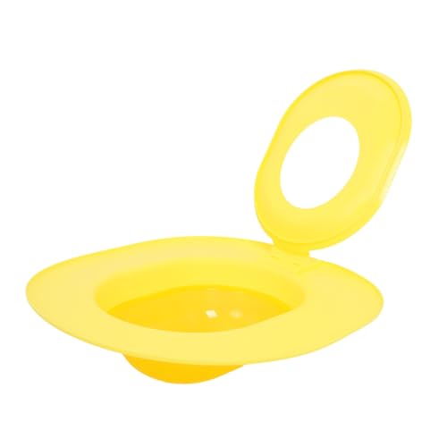 ROMISBABA Katzen toiletten trainingssystem mit Saugnäpfen Mehrfach verwendbares Potty trainingsset für Katzen Kätzchen Streu Staubfrei Platzsparend Anleitung von ROMISBABA