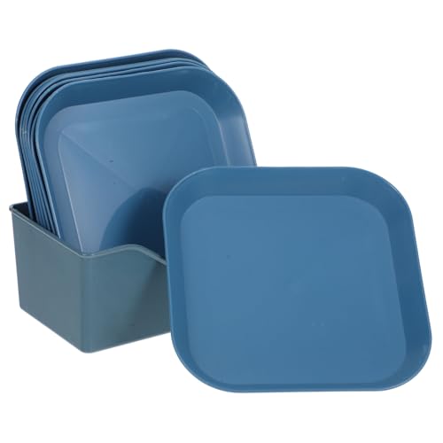 ROMISBABA Katzenfutter Napfset Teilig Flach Quadratisch rutschfest PP Material für Kleine Katzen Kurze Beine und Kleintiere Wie Hamster Kaninchen Ergonomisch Leicht zu Reinigen ROMISBABA Katzenfutter Napfset Teilig Flach Quadratisch rutschfest PP Material für Kleine Katzen Kurze Beine und Kleintiere Wie Hamster Kaninchen Ergonomisch Leicht zu Reinigen von ROMISBABA