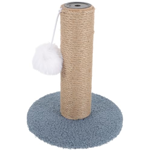 ROMISBABA Katzenkletterer für Innenbereich Stabiler Kratzbaum mit Plüschball für Täglichen Kratzbedarf Kreatives Design Kleine Katzen von ROMISBABA