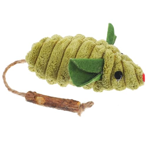 ROMISBABA Süßes Kätzchenspielzeug Katzenmäusespielzeug Katzenminze weicher Plüsch Sisal interaktive Katzenminze- für Indoor-Spielübungen ROMISBABA Süßes Kätzchenspielzeug Katzenmäusespielzeug Katzenminze weicher Plüsch Sisal interaktive Katzenminze- für Indoor-Spielübungen von ROMISBABA