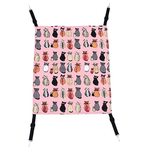 ROMISBABA Katzennest katzenbett katzenhängebett katzenschlafplatz cat Furniture Katzenhängematte für Katze hängematte Bett Haustier Katze Kätzchen hängende Hängematte innerer Plüsch Rosa ROMISBABA Katzennest katzenbett katzenhängebett katzenschlafplatz cat Furniture Katzenhängematte für Katze hängematte Bett Haustier Katze Kätzchen hängende Hängematte innerer Plüsch Rosa von ROMISBABA