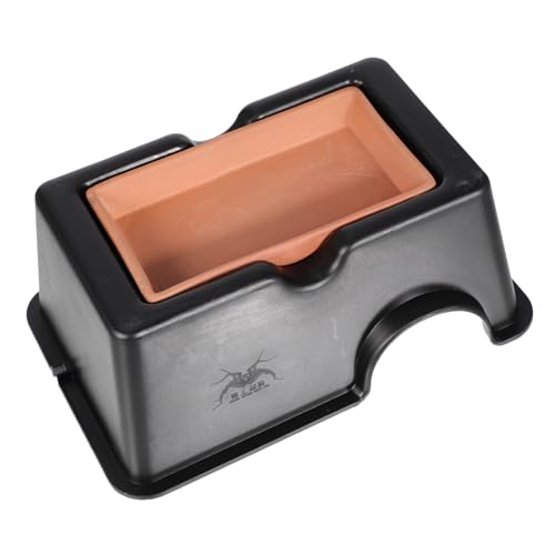 ROMISBABA Keramik Reptilien Versteck Höhle Große Schlange Futterspender Lurche Terrarium Dekoration Natürliche Schlafstelle für Eidechsen und Schlangen ROMISBABA Keramik Reptilien Versteck Höhle Große Schlange Futterspender Lurche Terrarium Dekoration Natürliche Schlafstelle für Eidechsen und Schlangen von ROMISBABA