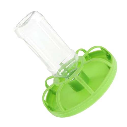 ROMISBABA Kleiner Geflügelfutterspender mit Wasseröffnungen für Tauben Wachteln und Hühner Futter und Wasserbehälter für Kleine Vögel Langlebig Großem Volumen für Hühnerställe von ROMISBABA