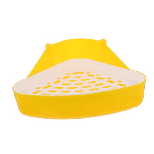 ROMISBABA Kleines Haustiertoilette Ecktoilette mit Erhöhtem und Verriegelung Auslaufsicheres Töpfchentrainer für Kaninchen Meerschweinchen und Zwergkaninchen Praktische Haustier Toilette ROMISBABA Kleines Haustiertoilette Ecktoilette mit Erhöhtem und Verriegelung Auslaufsicheres Töpfchentrainer für Kaninchen Meerschweinchen und Zwergkaninchen Praktische Haustier Toilette von ROMISBABA