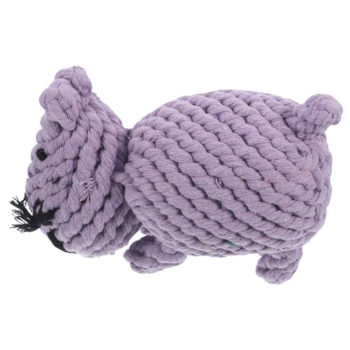 ROMISBABA Kleines Hundespielzeug aus Robustem Baumwollseil Hippo Förmiges Welpen Kauspielzeug Sicheres Beißspielzeug zur Zahnpflege Zerrspielzeug für Langanhaltenden Spaß und Training ROMISBABA Kleines Hundespielzeug aus Robustem Baumwollseil Hippo Förmiges Welpen Kauspielzeug Sicheres Beißspielzeug zur Zahnpflege Zerrspielzeug für Langanhaltenden Spaß und Training von ROMISBABA