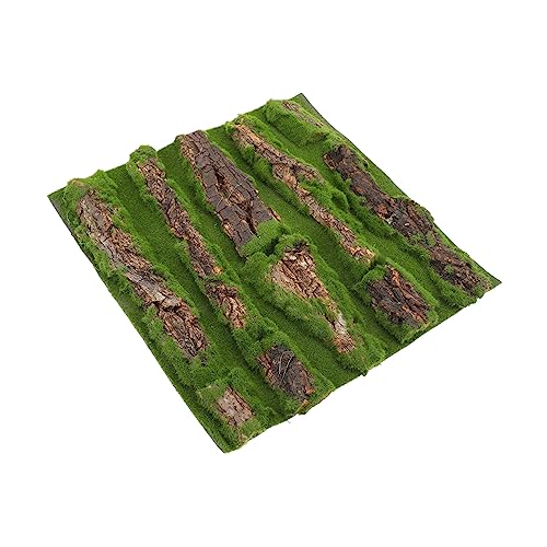 ROMISBABA Kletternde Tierrinden-Dekoration Reptilien Künstliche Reben Aquarium-hintergrundplakat 3D-Aquarium Haustier Bartagamenrinde Hintergrund Fischtankdekor Gefälscht Künstliches Moos von ROMISBABA