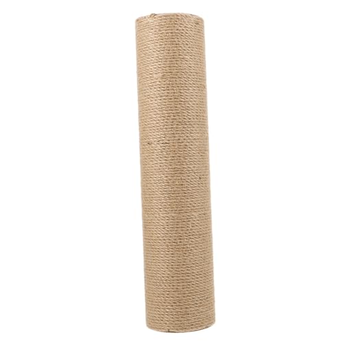 ROMISBABA Kratzsäule Katzen Ersatzposten aus Natürlichem Jute Seil Langlebiger Kratzbaum Ersatz für Indoor Katzen Widerstandsfähiger Kratzpfosten für von ROMISBABA