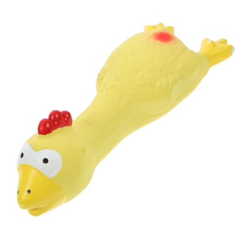 ROMISBABA Quietsch-Hühnchenspielzeug aus Naturlatex für Welpen weiches Kauspielzeug für Backenzähne Quietsch-Actionspielzeug für Hunde ROMISBABA Quietsch-Hühnchenspielzeug aus Naturlatex für Welpen weiches Kauspielzeug für Backenzähne Quietsch-Actionspielzeug für Hunde von ROMISBABA