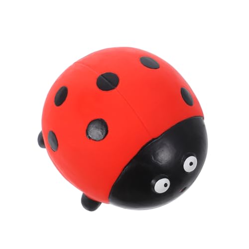 ROMISBABA Hundespielzeug Aus Latex Quietschspielzeug Mit Marienkäfer- Kauspielzeug Für Hunde Interaktives Welpenspielzeug Für Das Zahnen Der Backenzähne ROMISBABA Hundespielzeug Aus Latex Quietschspielzeug Mit Marienkäfer- Kauspielzeug Für Hunde Interaktives Welpenspielzeug Für Das Zahnen Der Backenzähne von ROMISBABA