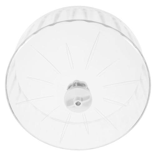 ROMISBABA Chinchilla-Rad Laufrad Für Meerschweinchen Kristallrad Für Hamster Leises Haustierspielzeug Einfache Installation 22 cm Durchmesser von ROMISBABA