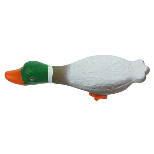 ROMISBABA Lustiges Hundespielzeug aus Weichem Naturkautschuk Langlebiges Quietschspielzeug Ente Robustes Kauspielzeug für Kleine Hunde Fördert Spiel Training für Welpen und Zahnpflege ROMISBABA Lustiges Hundespielzeug aus Weichem Naturkautschuk Langlebiges Quietschspielzeug Ente Robustes Kauspielzeug für Kleine Hunde Fördert Spiel Training für Welpen und Zahnpflege von ROMISBABA
