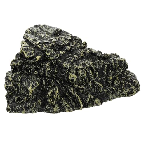 ROMISBABA Natürliches Reptilienversteck aus Resin Authentische Schildkröten sonnenplattform mit Höhle Langlebiges Terrarienzubehör für Schildkröten und Kleine Reptilien Dekoratives Bade ROMISBABA Natürliches Reptilienversteck aus Resin Authentische Schildkröten sonnenplattform mit Höhle Langlebiges Terrarienzubehör für Schildkröten und Kleine Reptilien Dekoratives Bade von ROMISBABA