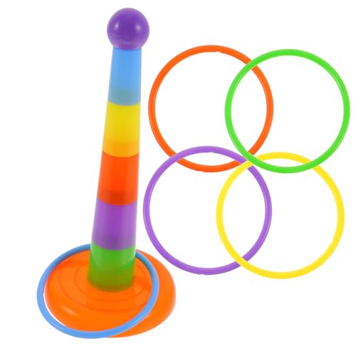 ROMISBABA Interaktives Papageien Spielzeug Mit Bunten Ringen Spaß Und Bildung Für Kleine Vögel Geeignet Für Kakadus Wellensittiche Und Andere Kleinvögel ROMISBABA Interaktives Papageien Spielzeug Mit Bunten Ringen Spaß Und Bildung Für Kleine Vögel Geeignet Für Kakadus Wellensittiche Und Andere Kleinvögel von ROMISBABA