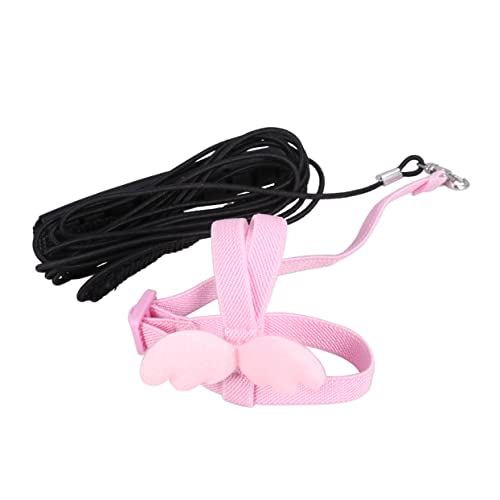ROMISBABA Papageien Fluggeschirr Mit Elastischem Seil Haustiergeschirr Für Vögel Rosa Für Ziervögel Und Papageien Sicher Und Langlebig ROMISBABA Papageien Fluggeschirr Mit Elastischem Seil Haustiergeschirr Für Vögel Rosa Für Ziervögel Und Papageien Sicher Und Langlebig von ROMISBABA