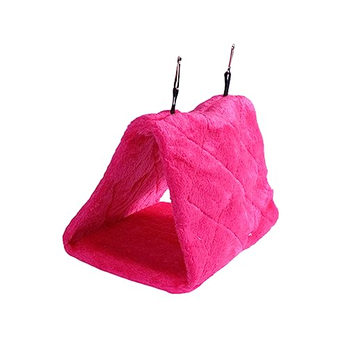 ROMISBABA Papagei Plüsch Hängematte Nest Bett Warm Rosy Sittich Vogel Bett Hängematte Haustier Schlafen Bett für Papagei 24x15x18 ROMISBABA Papagei Plüsch Hängematte Nest Bett Warm Rosy Sittich Vogel Bett Hängematte Haustier Schlafen Bett für Papagei 24x15x18 von ROMISBABA
