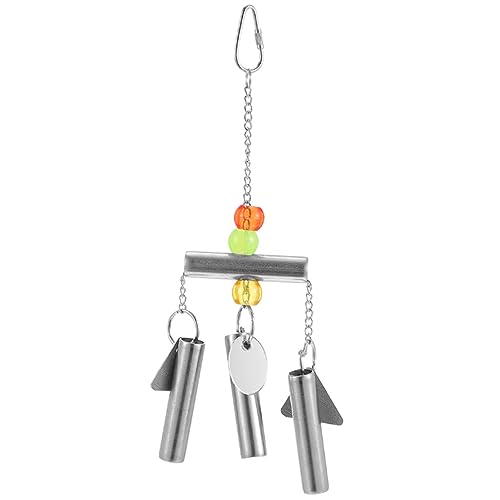 ROMISBABA Papageien mit Glocke Dekorative Vogelglocke für Vogelkäfig Langlebig und Sicher Vielseitig Einsetzbar für Sittiche und Andere von ROMISBABA