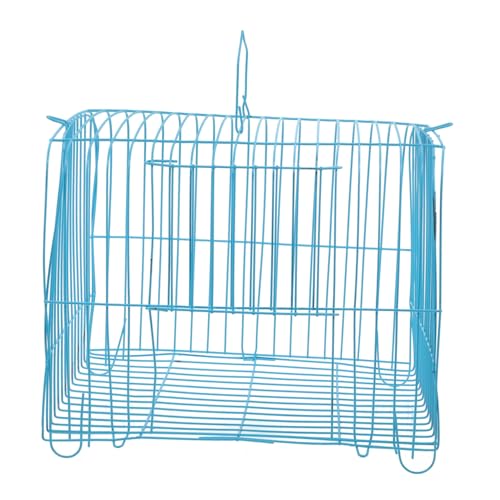 ROMISBABA Käfige Für Vögel Aus Stahldraht Tragbarer Papageien-reisekäfig Vogeltransportbox Für Reisen Kleiner Vogeltransportkäfig Verschleißfester Vogelkäfig Für Heimvögel von ROMISBABA