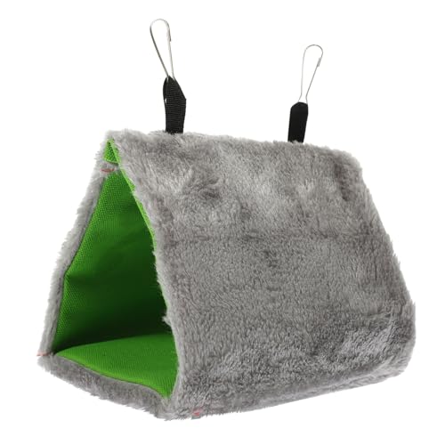 ROMISBABA Kuschelnest Für Vögel Aus Plüsch Warmes Vogelbett Für Papageien Hamster Und Kleintiere Für Winter Mit Tragbarem Design Und Stabiler Standfläche ROMISBABA Kuschelnest Für Vögel Aus Plüsch Warmes Vogelbett Für Papageien Hamster Und Kleintiere Für Winter Mit Tragbarem Design Und Stabiler Standfläche von ROMISBABA