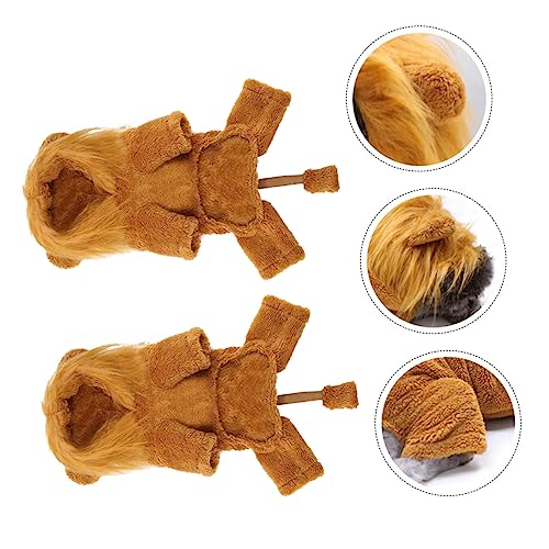 ROMISBABA Hundekleidung Haustier-Cosplay-kostüm Im Löwenstil Bequem und für Haustierpartys ROMISBABA Hundekleidung Haustier-Cosplay-kostüm Im Löwenstil Bequem und für Haustierpartys von ROMISBABA