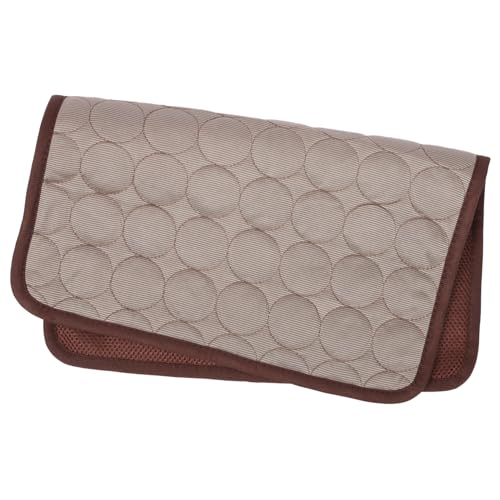 ROMISBABA Pet Pad Hundebett mittelwaschbar für Haustiere Hundesofa Welpenbett für Kiste Vlies Collier hundematratze Haustierkühlmatte hundebetten Sommer kühlmatte Hund Sommermatte Coffee von ROMISBABA