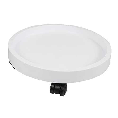 ROMISBABA Pflanzenroller mit Rädern Robuster Pflanzgefäßständer für Innen und Außen Weißer Topfständer mit Schmutzabweisendem Design und Hoher Belastbarkeit für Große ROMISBABA Pflanzenroller mit Rädern Robuster Pflanzgefäßständer für Innen und Außen Weißer Topfständer mit Schmutzabweisendem Design und Hoher Belastbarkeit für Große von ROMISBABA