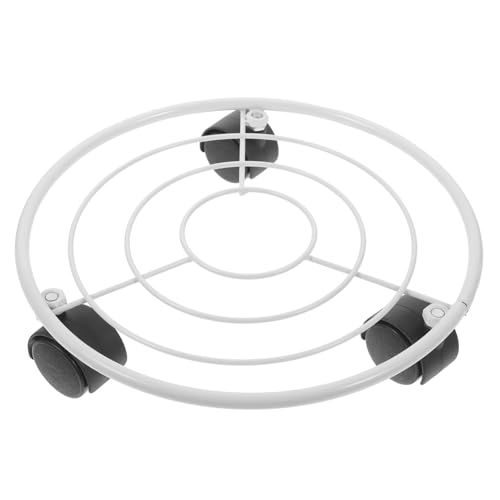 ROMISBABA Pflanzenständer mit Beweglicher Blumentopfhalter für Innen und Außenbereich und Optimal für Große Pflanzgefäße Weißes Design Rad System ROMISBABA Pflanzenständer mit Beweglicher Blumentopfhalter für Innen und Außenbereich und Optimal für Große Pflanzgefäße Weißes Design Rad System von ROMISBABA