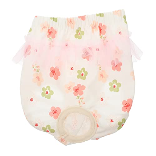 ROMISBABA Physiologische Hosen Für Haustiere Ausbildung Wärmewindeln Für Hunde Pet Körperliche Hose Waschbar Wiederverwendbare Hundewindeln Weiblich Windeleinlagen Für Hundepipi Polyester von ROMISBABA