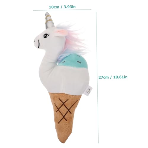 ROMISBABA Plüsch Hundespielzeug Einhorn Form Quietschspielzeug Kauspielzeug für Kleine Mittlere Hunde Interaktives Robustes Haustierspielzeug Fördert Jagdinstinkt und Fitness Drinnen ROMISBABA Plüsch Hundespielzeug Einhorn Form Quietschspielzeug Kauspielzeug für Kleine Mittlere Hunde Interaktives Robustes Haustierspielzeug Fördert Jagdinstinkt und Fitness Drinnen von ROMISBABA