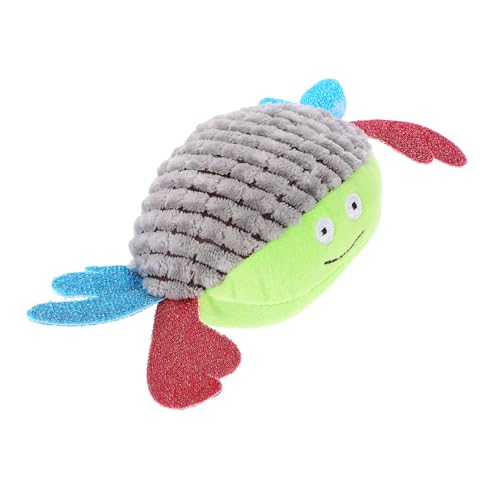 ROMISBABA Plüsch Kauspielzeug für Welpen Interaktives Quietschspielzeug in Cartoon Krabbenform Fördert Bewegung und Zahnpflege Geeignet für Kleine Hunde und Selbstständiges von ROMISBABA