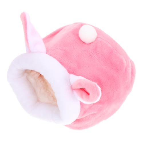 ROMISBABA Plüschiges Hamster Versteck Haus Warmes Schlafnest für Kleintiere Gepolstert Geeignet für Hamster Chinchillas Mäuse und Kaninchen Stilvariante Lieferung Gemütliches Nagerhaus ROMISBABA Plüschiges Hamster Versteck Haus Warmes Schlafnest für Kleintiere Gepolstert Geeignet für Hamster Chinchillas Mäuse und Kaninchen Stilvariante Lieferung Gemütliches Nagerhaus von ROMISBABA