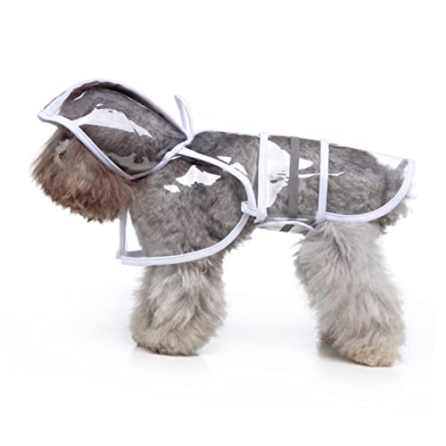 ROMISBABA Reflektierende Regenbekleidung Für Große Hunde Regenmantel Mit Kapuze Hundeoverall Mit Sicherheitsstreifen ROMISBABA Reflektierende Regenbekleidung Für Große Hunde Regenmantel Mit Kapuze Hundeoverall Mit Sicherheitsstreifen von ROMISBABA