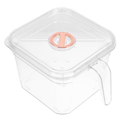 ROMISBABA Transparentes Aquarium Mit Deckel Und Griff Unzerbrechliches Desktop-fischbecken Für Betta-Fische Klares Design Für Schreibtisch Und -Dekoration ROMISBABA Transparentes Aquarium Mit Deckel Und Griff Unzerbrechliches Desktop-fischbecken Für Betta-Fische Klares Design Für Schreibtisch Und -Dekoration von ROMISBABA