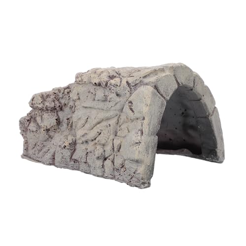 ROMISBABA Reptilien Versteck aus Resin Felsen Mittelgroß Natürliches Versteck für Echsen und Schlangen Sicherer Unterschlupf im Terrarium Dekoration für Reptilienhaltung ROMISBABA Reptilien Versteck aus Resin Felsen Mittelgroß Natürliches Versteck für Echsen und Schlangen Sicherer Unterschlupf im Terrarium Dekoration für Reptilienhaltung von ROMISBABA