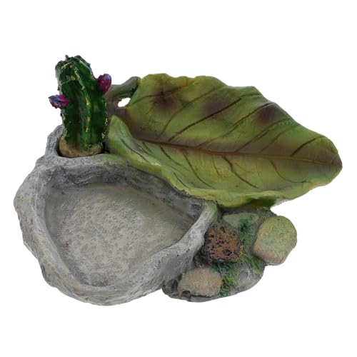 ROMISBABA Reptilien Wasserschale Wassernapf für Schildkröten Eidechsen Geckos Langlebiger Futter Trinkbehälter Geeignet für Terrarien und Aquarium Leicht zu Reinigen ROMISBABA Reptilien Wasserschale Wassernapf für Schildkröten Eidechsen Geckos Langlebiger Futter Trinkbehälter Geeignet für Terrarien und Aquarium Leicht zu Reinigen von ROMISBABA