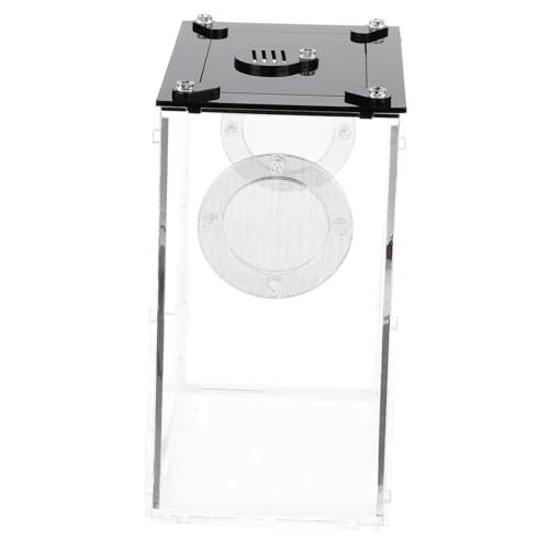 ROMISBABA Reptilien Zuchtbox Transparent mit Guter Wetterbeständigkeit und Hoher Lichtdurchlässigkeit Geeignet für Schlangen Eidechsen Spinnen und Geräumiger Terrarienkäfig für Zuhause und von ROMISBABA