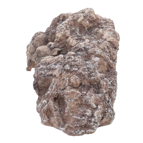 ROMISBABA Reptilienversteck Höhle Naturnahes Versteck für Bartagamen Leopardgeckos Terrarien Dekoration Aquarium Zubehör Versteckhaus von ROMISBABA