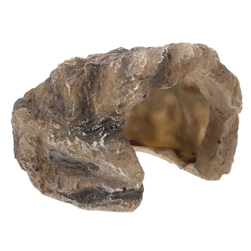 ROMISBABA Höhle Für Reptilien Aus Harz Versteck Für Reptilien Kreative Schildkrötenrampe ROMISBABA Höhle Für Reptilien Aus Harz Versteck Für Reptilien Kreative Schildkrötenrampe von ROMISBABA