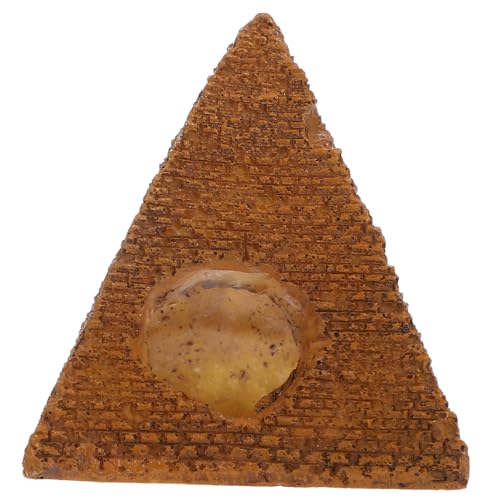 ROMISBABA Aquarium Versteck Höhle Garnelen Fische Unterschlupf Pyramide Aquarium Realistische Harz Handwerk Kompakte Design ROMISBABA Aquarium Versteck Höhle Garnelen Fische Unterschlupf Pyramide Aquarium Realistische Harz Handwerk Kompakte Design von ROMISBABA