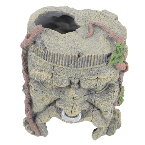 ROMISBABA Resin Reptilienversteck und Sonnenplattform für Schildkröten und Echsen Robustes Aquarium Terrarium Dekor Sicheres Versteck für Wasserschildkröten Frösche und Schlangen Vielseitig ROMISBABA Resin Reptilienversteck und Sonnenplattform für Schildkröten und Echsen Robustes Aquarium Terrarium Dekor Sicheres Versteck für Wasserschildkröten Frösche und Schlangen Vielseitig von ROMISBABA