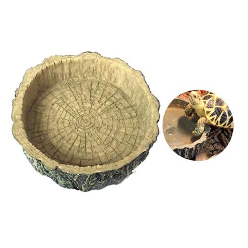 ROMISBABA Schildkröte Gecko Schlange Haustier Haustierfutterschale Gesunde Futterschale für Haustiere Schale aus Harz Futterteller für Haustiere Vivarium Futter Wassernapf Zuchtschale ROMISBABA Schildkröte Gecko Schlange Haustier Haustierfutterschale Gesunde Futterschale für Haustiere Schale aus Harz Futterteller für Haustiere Vivarium Futter Wassernapf Zuchtschale von ROMISBABA