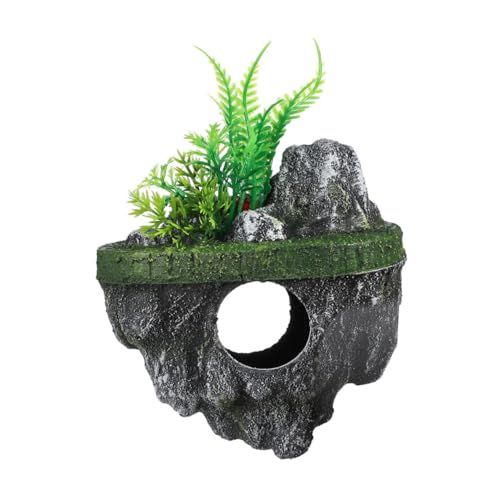 ROMISBABA Schwimmender Aquarium Deko Stein aus Resin Langlebige Umweltfreundliche Fischbecken Simulation Leicht zu Reinigen Natürliche Optik für Aquarien Dekoration Zubehör ROMISBABA Schwimmender Aquarium Deko Stein aus Resin Langlebige Umweltfreundliche Fischbecken Simulation Leicht zu Reinigen Natürliche Optik für Aquarien Dekoration Zubehör von ROMISBABA