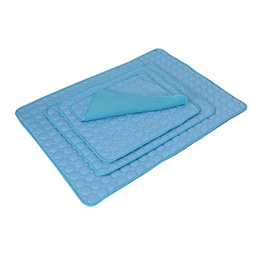 ROMISBABA Sommerkühlmatte für Haustiere Hundebett für Kiste Hundebetten Kühlende Hundematte Kühlweste für Hunde kühlmatten für Haustiere Haustierkühlmatte Pet Pad Hund Sommermatte Sky-Blue ROMISBABA Sommerkühlmatte für Haustiere Hundebett für Kiste Hundebetten Kühlende Hundematte Kühlweste für Hunde kühlmatten für Haustiere Haustierkühlmatte Pet Pad Hund Sommermatte Sky-Blue von ROMISBABA