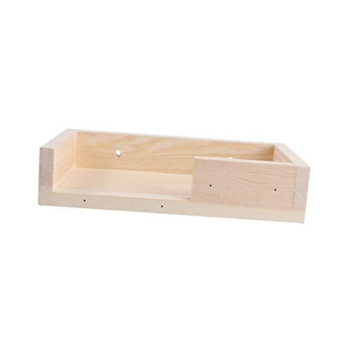 ROMISBABA Kleine Haustier Holzplattform Für Käfige Spiel Und Entspannungsbereich Für Hamster Meerschweinchen Und Vögel Installieren Dekorativ Und Unterhaltsam von ROMISBABA