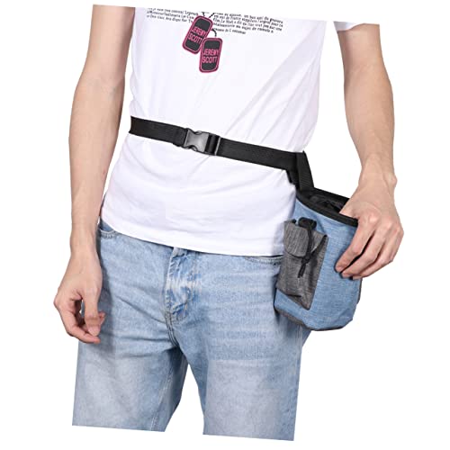 ROMISBABA Trainingstasche Für Hunde Hundetaschen Hundekotbeutel Tasche Haustier Aufbewahrungstasche Für Hundesnacks Snack-Tasche Beutel Behandeln Tasche Für Hundeleckereien Ausbildung Blue von ROMISBABA