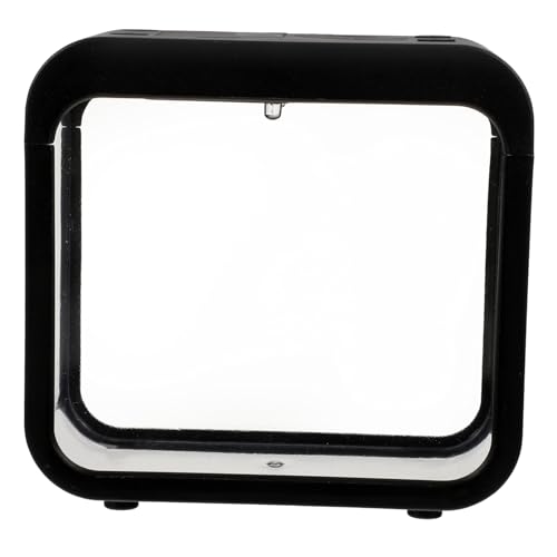 ROMISBABA Transparenter Mini Aquarium mit LED Beleuchtung Abnehmbarer Zuchtbox für Kampffische und Goldfische Kompakt Vielseitig für Wohnraumdekoration und Desktop Nutzung ROMISBABA Transparenter Mini Aquarium mit LED Beleuchtung Abnehmbarer Zuchtbox für Kampffische und Goldfische Kompakt Vielseitig für Wohnraumdekoration und Desktop Nutzung von ROMISBABA